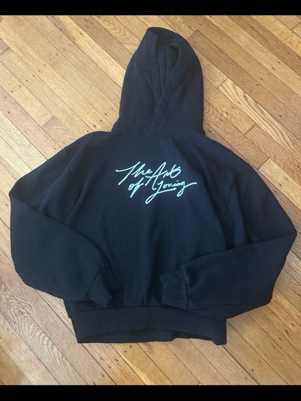 Olivia Dean The Art of Loving 2026 Tour Black Hoodie Medium